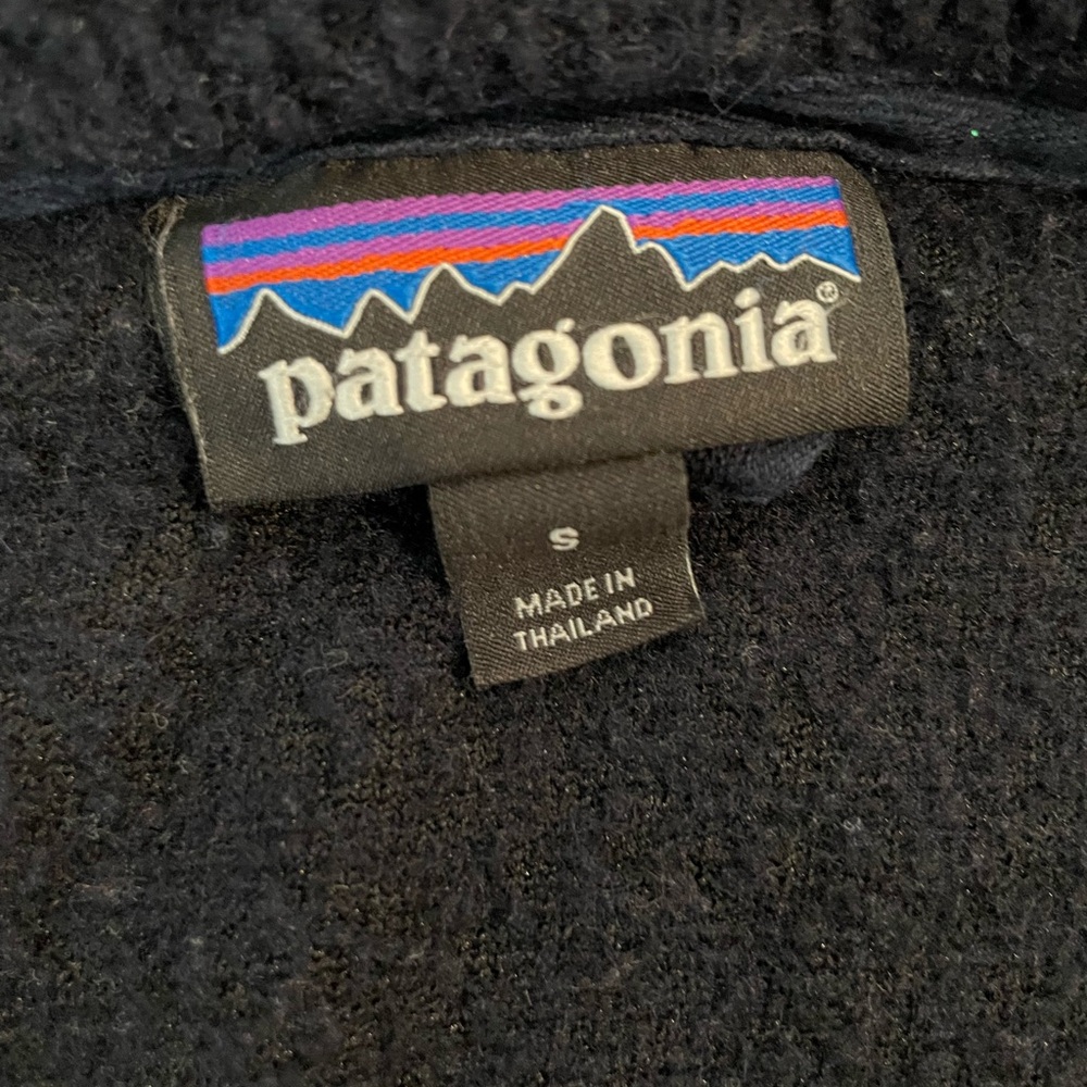 Patagonia Blue Women’s Fleece Quarter-Zip Pullover - Picture 3 of 4
